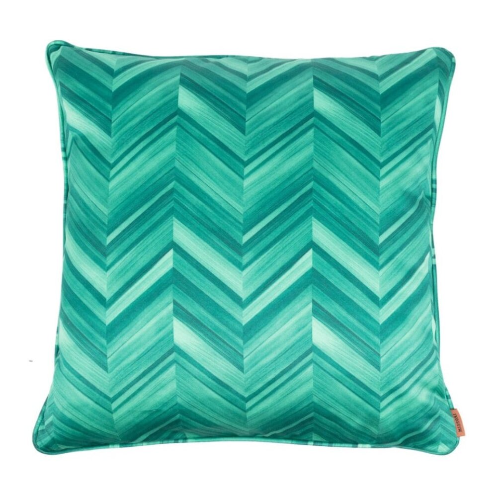 Missoni Home zig-zag print cotton cushion